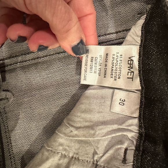 Vervet black denim jeans - Picture 4 of 5